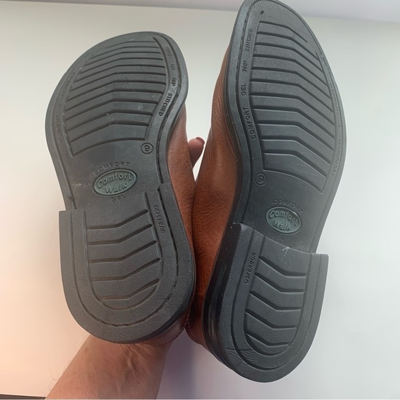 Sandro Moscoloni Men’s Light Brown Comfort Walk Leather Oxford Made In Brazil - Picture 11 of 11